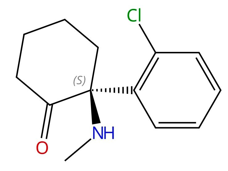 Ketamine Racemic Crystal Rods Needles